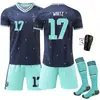 2026 Alemania Jersey de Visitante Copa del Mundo Wirtz Uniforme de Fútbol Set USA-Canadá-México Versión Correcta 10 Musiala