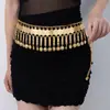 Cadena de Cintura Elegante de Metal con Girasol para Mujer de Comercio Exterior, Accesorio de Cintura Ajustable para Vestido, Cinturón de Cadena Multicapa de Gama Alta
