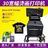 Impresora de transferencia térmica DTF de 30 cm de ancho para impresión de camisetas y ropa, impresora DTF con tinta blanca para transferencia térmica digital