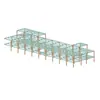 Equipo profesional de ingeniería, diseño, producción e instalación de estructuras de acero tipo retícula para estadios, fábricas y gasolineras