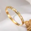 Nuevo Pulsera Dorada Versátil de Moda Simple Estilo Ins con Broche de Circonita Cuadrada Joyería de Lujo Ligero Europea y Americana Versátil y Simple