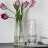 Vaso de Vidro com Padrão de Árvore Simples e Criativo para Fronteira, para Arranjo de Flores em Mesa de Casa, Vaso Decorativo de Alta Qualidade, Venda Direta da Fábrica