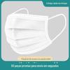 Máscaras descartáveis por atacado, proteção civil de três camadas, respirável contra poeira, para homens e mulheres, máscaras faciais adultas não médicas