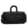 Bolso de Mano Deportivo de Gran Capacidad, Bolso de Hombro de Viaje Unisex, Compartimento Independiente para Zapatos, Bolsa Ligera Transfronteriza para Fitness para Abordar