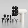 Pistola de Liberação Miofascial Multi-Cabeça Transfronteiriça Mini Portátil Fitness Relaxamento Muscular Massageador da Coluna Cervical Mini Pistola de Liberação Miofascial