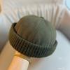 Outono e inverno chapéu de pele de melão estilo coreano ins gorro chapéu de marinheiro chapéu yuppie casual masculino moda feminina