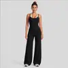 Conjunto de roupas fitness transfronteiriço, conjunto de colete esportivo color block de secagem rápida, conjunto de calças retas soltas para corrida ao ar livre, yoga e fitness