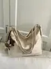 Bolsa de Axila de Luxo para Mulheres, Novo Modelo 2025, Design de Nicho, Bolsa de Ombro Transversal Original, Bolsa Tote Estilo Motociclista