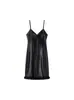 Estilo Europeu e Americano Transfronteiriço AliExpress Comércio Exterior Feminino ZR em estoque novo Vestido de alça com decote em V