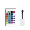 Controlador LED Tira de Luces RGB 44 Teclas/24 Teclas Tira de Luces de Colores Control Remoto RGB Uno a Dos Control de Luz Atenuador