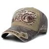 Gorra Lavada con Letra Transfronteriza para Hombre Gorra de Camionero Retro Europea y Americana Protector Solar Exterior Copete Profundo Sombrero Pequeño que Muestra la Cara para Mujer