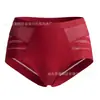 Comercio Exterior Europeo y Americano Tallas Grandes para Mujer Algodón Puro Cintura Alta Sexy Encaje Hueco Levanta Glúteos Control de Abdomen Tanga