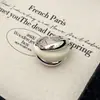 Moda Europea y Americana Color de Contraste Esmalte Goteante Anillo Abierto para Dedos Cobre Chapado en Oro de 18k Alto Elegante Retro Personalizado Anillo de Moda