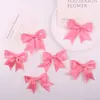 Cinta de Poliéster de 8 Puntos Lazo Doble Cola de Golondrina Lazo DIY Corbata de Moño Accesorio para el Cabello Mini Lazo Accesorios para Ropa y Bolsas