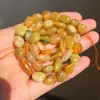 Material natural cristal ágata grava con cuentas sueltas accesorios para joyería diy agujero agujero cuentas amorfas