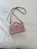 Bolso pequeño retro esmerilado de nicho de moda transfronterizo para mujer, nuevo modelo 2026, bolso cruzado de bloques de color, bolso cuadrado pequeño elegante y simple
