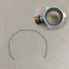 Anel Travante Fixo para Alça de Máquina de Café é Adequado para Huijia/Gemile/Lelit/Etc. Máquinas de Café Semiautomáticas