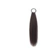 Peruca de Cavalinha Doce Feminina Estilo Coreano Argola de Cabelo com Rabo de Cavalo Lateral Cabelo Liso Peça Única Rabo de Cavalo Alto Rabo de Cavalo Baixo Lateral