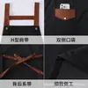 Delantal de lona moderno con logo estampado, nuevo diseño simple, anti-manchas y resistente al desgaste, especializado para servicio de comedor, ropa de trabajo para mujer