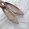 Zapatos de Mujer Sexy Color Nude Estilo Francés con Tacón Oculto de 5 cm Punta Descubierta Poco Profunda Zapatos de Mujer Pure Desire Zapatos Ultra Suaves Estilo Pure Desire