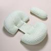 Almofada de Gravidez, Almofada de Dormir para Gravidez, Almofada de Cintura em Forma de U, Núcleo Interno para Suporte da Cintura e da Barriga, Almofada para Dormir de Lado Pós-parto para Mulheres Grávidas e no Pós-parto