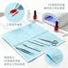 Tapete de Mesa Desechable para Uñas Hot-Selling Transfronterizo Papel Impermeable Almohadilla de Limpieza Toalla con Reposamanos Mantel Absorbente Herramientas para Salón de Uñas