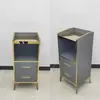 Gabinete de Trabajo para Barbería Simple Rojo Salón de Peluquería Barbería Gabinete de Herramientas Gabinete de Almacenamiento para Peluquería Carro Mesa de Herramientas