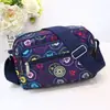 Bolso Cruzado de Hombro Único de Tela Oxford para Mujeres de Mediana Edad y Mayores, Bolso Ligero de Lona con Estampado Floral, Bolso Cuadrado Pequeño, Popular para Venta Ambulante