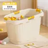 Cubo Grande para Baño de Bebé, Cubo de Baño y Natación para Niños, Cubo para Baño de Bebé, Tina Doméstica para Sentarse, Tina de Cuerpo Completo