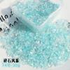 Cristal de Tempestade de Pedra Quebrada Resina Fluxo de Areia Gato Patinha Mahjong Agitador Irregular Colorido Diamantes Triturados Materiais DIY