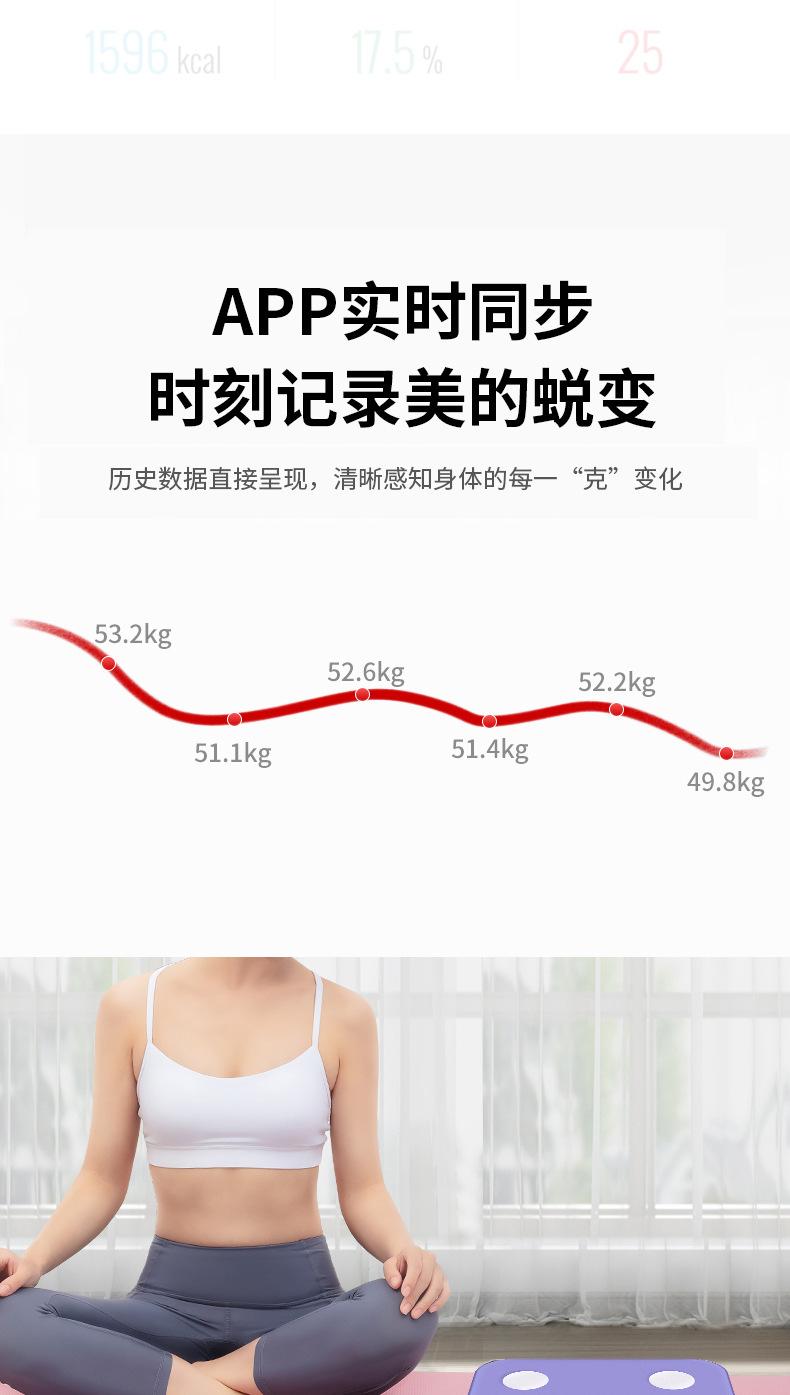 小米体重秤体脂秤家用电子秤