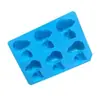 Molde de Silicone Pequeno Snoopy para Chocolate, Bolo, Cubos de Gelo, Squishy, Resina - Kit DIY com 6 Peças