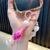 Cadena de Teléfono de Caracola con Cuentas Llavero Colgante para Funda de Teléfono Cadena de Cuerda Colgante Accesorios para Bolsos Pequeños Regalos Venta al por Mayor