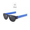 Procesamiento y Personalización de Pulseras de Espejo Snap-On, Gafas, Gafas de Sol Plegables, Nuevas Gafas Unisex, Gafas de Sol de Moda para Conducir