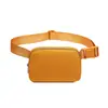 Bolso Lulu del mismo estilo en stock, riñonera antisalpicaduras, riñonera deportiva de nailon para correr, riñonera para teléfono móvil para hombres y mujeres.
