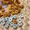 Wenwan talla de hueso de camello tamiz viejo Wenwan con cuentas cuentas sueltas cuentas espaciadoras accesorios para pulsera collar semiacabado de mano