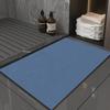 Tapete de Pie de Barro Diatómico Suave con Degradado de Color Sólido para Inodoro, Puerta de Inodoro, Antideslizante, para Hogar, Alfombra de Piso de Secado Rápido para Baño