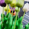 Tulipa grande artificial flor grande casa coisas boas venda especial membro casa viagem cidade sala de estar