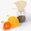Nuevo Embudo Plegable de Silicona Gadget de Cocina Dispensador para el Hogar Antiderrames Cuello Largo Mini Diámetro Grande Antiderrames