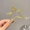 Pinza para el pelo de metal grande de tiburón de moda para mujer con un toque de alta gama, Nuevo accesorio para el pelo para la parte posterior de la cabeza