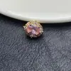 Caixa Mágica Oval Feita à Mão Diy14K Pulseira de Cristal Pulseira Acessórios de Joias Originais Contas com Alta Retenção de Cor Incrustadas com Diamante