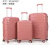 Mala de Viagem com Rodinhas PP Grande Capacidade 20 polegadas + 24 polegadas + 28 polegadas Roda Universal Mala de Mão para Viagem Logo Personalizado