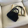 Bolsa de Mão Texturizada Retrô de Nicho Pequena Tote Bag para Mulheres 2025 Nova Bolsa Quadrada Pequena Simples Versátil de Ombro Único Transversal