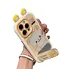 Urso de Manteiga é Adequado para Capa Protetora de Celular Vivox300Pro/S30 Redmi Note14Pro/K70 Anti-Queda