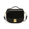 Bolso de Silla de Montar de Alta Gama de Comercio Exterior para Mujer 2026 Nuevo Estilo Bolso de Mano Retro a la Moda Diseño de Nicho Bolso de Hombro Único Cruzado