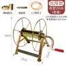 Máquina de rack de enrolamento de tubos rack de armazenamento de tubos de água rack de enrolamento de tubos de alta pressão agrícola tubo pulverizador de pesticidas pulverizador de tubos com manivela manual