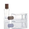 Atacado Frasco de perfume de vidro 30ml 50ml Amostra de óleo essencial cosmético Frasco spray Tampa de faia Subfrasco de perfume Lote