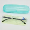 Productos del puesto Xinjianghu puesto de gafas para presbicia nuevo enfoque de zoom inteligente gafas para presbicia sin montura con adornos de diamante