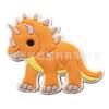 Fivela de Sapato com Tema de Dinossauro Flor de Sapato de Plástico PVC Mais Vendido Transfronteiriço Acessórios de Sapato DIY Patch de Sapato Clog para Festa de Feriado