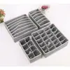 Caja de almacenamiento de ropa interior de tela caja organizadora de ropa interior para sujetadores tela no tejida con compartimentos almacenamiento plegable con compartimentos juego de 4 piezas